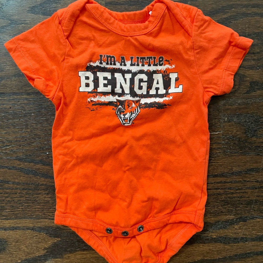 Cincinnati Bengals Orange Onsie